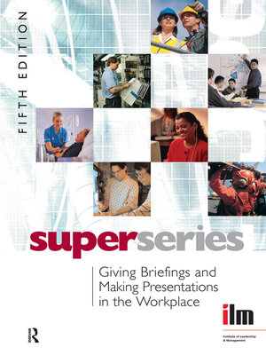 cover image of Giving Briefings and Making Presentations in the Workplace